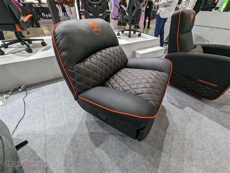 Cougar Shows Us Cases, Chairs, and a Gaming Couch at .